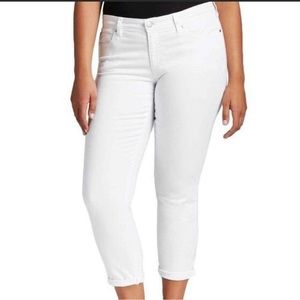 Eileen Fisher Organic Cotton Slim Ankle Stretch Jeans